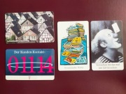 NIEMCY karty telefoniczne chip 4 szt.