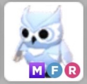MFR Snow Owl "Adopt me" roblox 