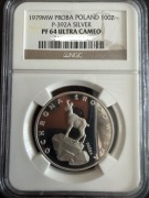 1979 Poland, Próba 100zł Ochrona Środowiska, NGC PF64UC