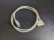 Kabel szeregowy DB25-DB25 M-M 1.9m prosty