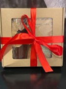 Prezent zdrowia - sok malina i suszony kwiat lipy