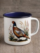 Kubek ceramiczny z bażantem – leśny,myśliwski,prezent dla myśliwego,vintage