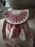 Damska torebka worek WAYUU ozdobna