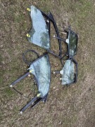 Oryginalne 4 szyby boczne do Audi A6 C 6 2000 TDI sedan 2005