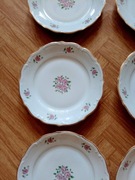 Talerze porcelanowe PRL sygnatura 77 cm 