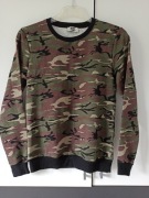 Bluza moro, delikatna, okrągły dekolt, wiosna