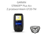 ECHOSONDA GARMIN STRIKER VIVID 4cv z przetwornikiem GT20-TM 