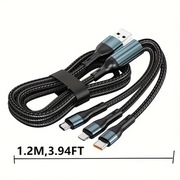 KABEL ŁADOWARKA DO TELEFONU 3 W 1