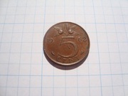 Holandia 5 centów 1962