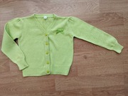 ZIELONY ZAPINANY NA GUZIKI SWETEREK ROZMIAR 86