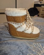  Moon Boot śniegowce kobieta Whisky/Off White 