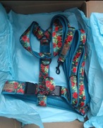 Szelki rozmiar L i smycz 3m, komplet, my howl story