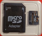 Karta Pamięci Extreme Pro 4K UHD 256 GB A2U3