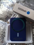 Magnetyczny powerbank bezprzewodowy 50000 mAh.