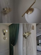 Srebne klamry / haki do firan