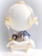 Kosz prezentowy niemowle dziecko balon personaliza