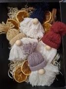 Świąteczne ozdoby z Makramy 