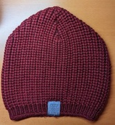 CIEPŁY BERET-CZAPKA DAMSKA Z WEŁNĄ - Cleptomanicx