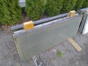 Szkło szklarniowe używane okienne szyba przeźroczyste 160x60cm 4mm 140x60cm