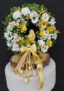 Śliczny wianek wielkanocny 35 cm 