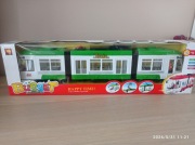 Dwa nowe tramwaje zabawki jeżdżące
