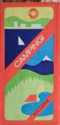 Campingi w Bułgarii (mapy-informatory bułgarskie dla turystów z PRL).