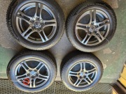 Koła Zimowe 16" Mazda CX-3 Felgi RC Design RC26 + OponyUniroyal | KBA 49172