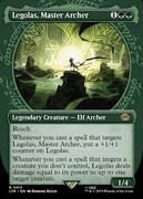 Legolas Master Archer full art MtG magic LOTR mint
