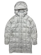 Biała kurtka puchowa parka The North Face pikowana 600 salewa rab zima