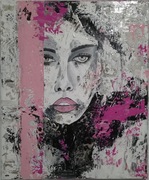 Odnalezienie siebie. Obraz ręcznie malowany 50x60cm