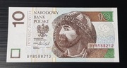 10 ZŁOTYCH 2016 seria BY 8588212