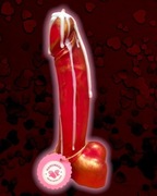 ŚWIECA HAND MADE PENIS ŚMIESZNY PREZENT DUŻY SLIM