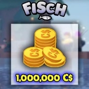 FISCH / FISH- 1 000 000 C$ (COINS) + BONUS