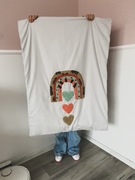 Bawełniany komplet z wypełnieniem haft starszak