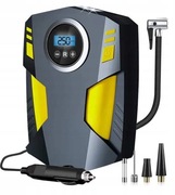 KOMPRESOR SAMOCHODOWY POMPKA SPRĘŻARKA 12V LCD LED
