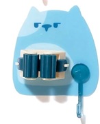 Samoprzylepne uchwyt ma miotłę, mopa, ściereczkę, ozdobny