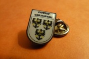 Gołdap Powiat Herb pin przypinka