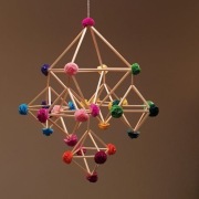 Pająk ludowy ozdoby ze słomy sztuka ludowa