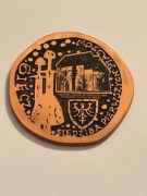 Giecz. Szlak Piastowski. Miedź. Fi 38 mm. Gyges