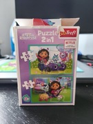 Puzzle 2in1 Gabby's Dollhouse Koci Domek Gabi Trefl 3+ 93719