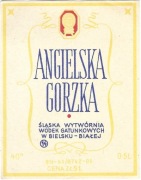 Etykieta na alkohol, ANGIELSKA GORZKA, Bielsko-Biała