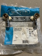 Płytka montażowa z kolanami ściennymi Tigris M5 fi 16x1/2" 4064419