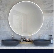 Baltica Design Lustro Bright 70 cm kolor biały