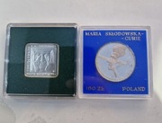Zestaw Maria Skłodowska Curie 100 zł , Czesław Niemen klipa 10 zł NBP 