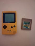 Nintendo Gameboy Pocket żółty z grą