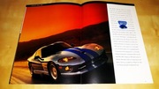 Prospekt Chrysler Grand Voyager, Neon, Stratus, 300M, Viper 1998