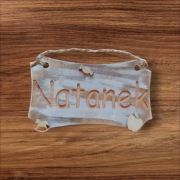 Tabliczka imienna 12cmx7cm "Natanek"
