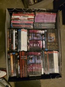 Zestaw 170 pudelek z dvd/vcd + 68 kopert z dvd/vcd video