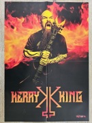 KERRY KING (Slayer) - Duży plakat z 2024 r. - Format A2 (ok. 40 x 55 cm)