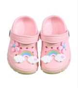 Nowe chodaki letnie dziecięce klapki typu crocs na basen kapcie 14 cm